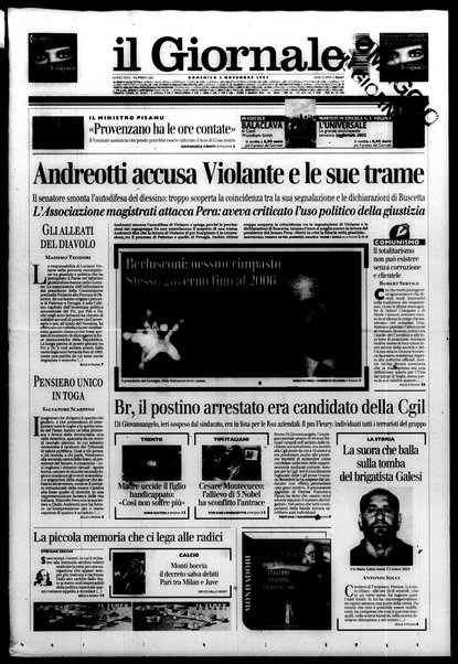 Il giornale : quotidiano del mattino